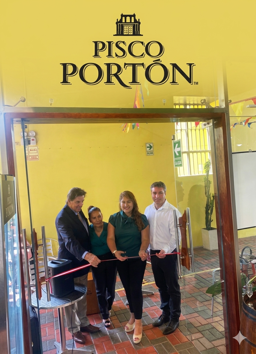 pisco artesanal inaguracion el porton